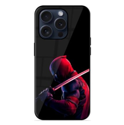 Deadpool glossy glass cover
