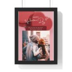 Personalized Valentine’s Day Couple Photo Frame