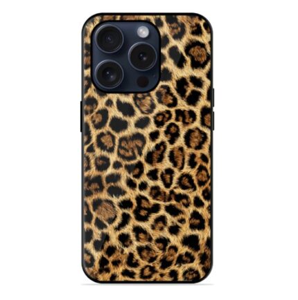 leopard pattern ai Glass Cover